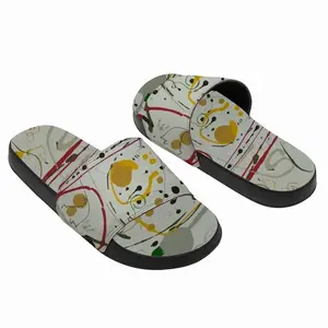 Men Ellipsis Slip On Slippers