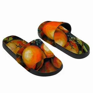 Men Coconut Palm Tree Slip On Slippers