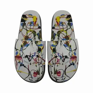 Men Strawberry Kiss Slip On Slippers