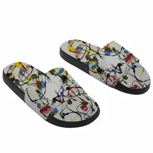 Men Strawberry Kiss Slip On Slippers