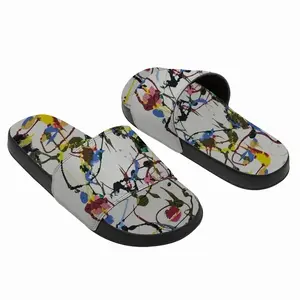 Men Strawberry Kiss Slip On Slippers