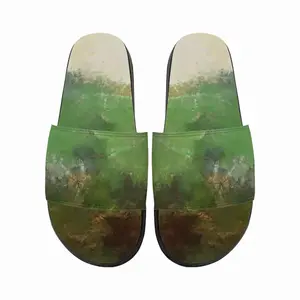 Men The Plain Slip On Slippers