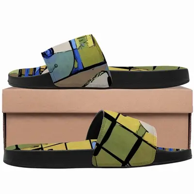 Men Santorini Oia The Terrace Slip On Slippers