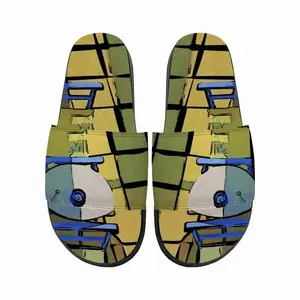 Men Santorini Oia The Terrace Slip On Slippers