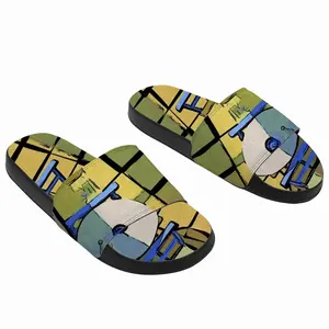 Men Santorini Oia The Terrace Slip On Slippers