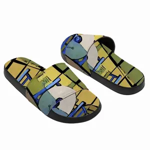 Men Santorini Oia The Terrace Slip On Slippers