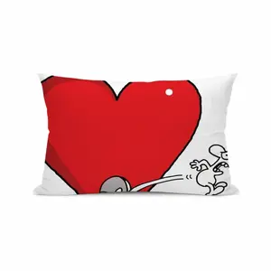 Love Kick Polyester Pillow (Rectangle, Multi-Size)