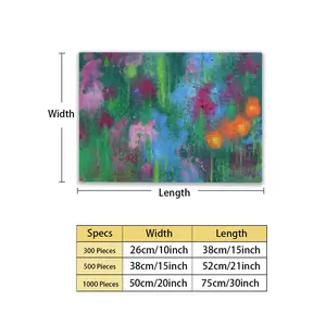 English Garden Jigsaw Puzzle (Multi-Size, Horizontal)