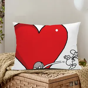 Love Kick Polyester Pillow (Rectangle, Multi-Size)