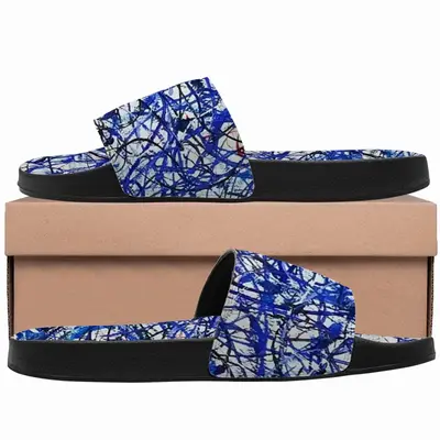 Men Blue Blood Slip On Slippers