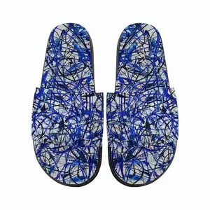 Men Blue Blood Slip On Slippers