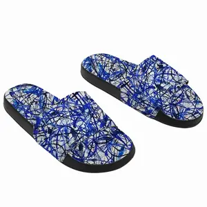 Men Blue Blood Slip On Slippers