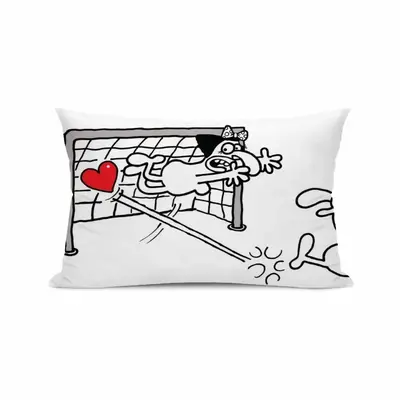 Love Goal Polyester Pillow (Rectangle, Multi-Size)