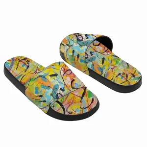 Men Good Vibes Leaks Slip On Slippers