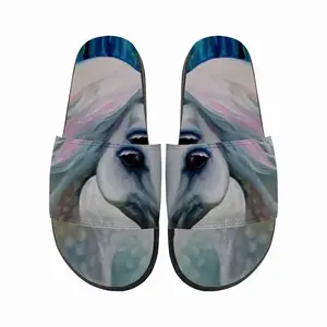 Men Arabian Horse 24X30 Slip On Slippers