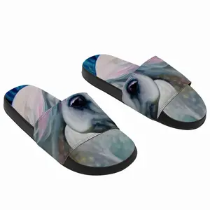 Men Arabian Horse 24X30 Slip On Slippers