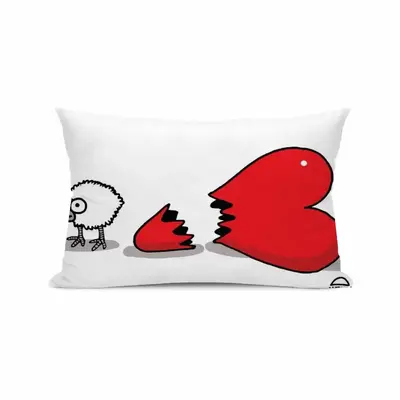 Love Chick Polyester Pillow (Rectangle, Multi-Size)