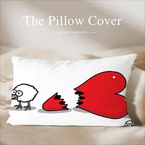 Love Chick Polyester Pillow (Rectangle, Multi-Size)