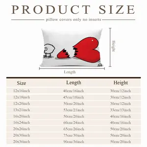 Love Chick Polyester Pillow (Rectangle, Multi-Size)