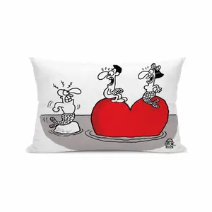 Love Cheat Polyester Pillow (Rectangle, Multi-Size)