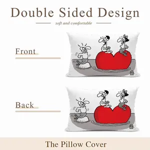 Love Cheat Polyester Pillow (Rectangle, Multi-Size)