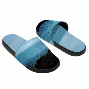 Men Sea Wall From Thurso Bay Slip On Slippers