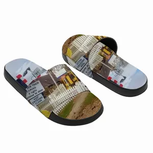 Men Arrival At Forsinard Station Slip On Slippers