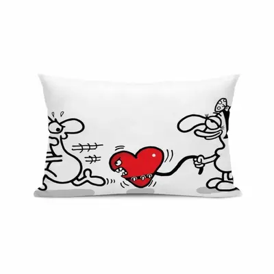 Impossible Love Polyester Pillow (Rectangle, Multi-Size)