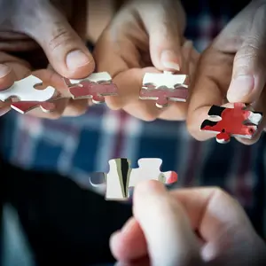 Hibiscus Jigsaw Puzzle (Multi-Size, Horizontal)