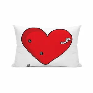 Love Worm Polyester Pillow (Rectangle, Multi-Size)