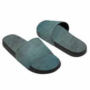 Men Hazy Shades Of Blue Slip On Slippers