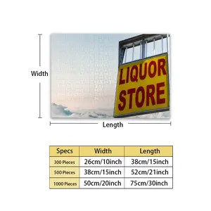 Liquor Store Jigsaw Puzzle (Multi-Size, Horizontal)