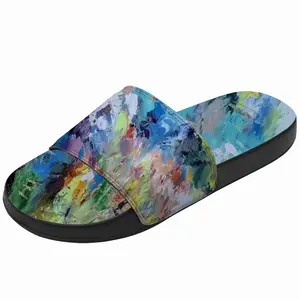 Men Mad Meadow Abstract Slip On Slippers