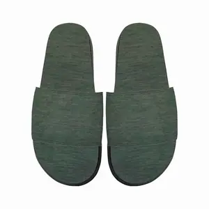 Men Weathered Teal Slip On Slippers