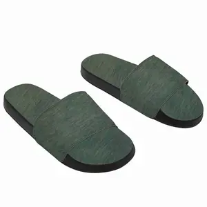 Men Weathered Teal Slip On Slippers