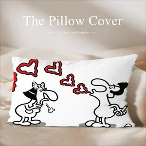 Love Smoking Polyester Pillow (Rectangle, Multi-Size)