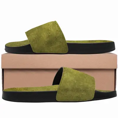 Men Asparagus Abstract Slip On Slippers