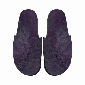 Men Purple Illusion Slip On Slippers