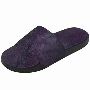 Men Purple Illusion Slip On Slippers