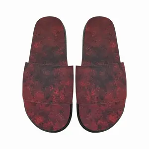 Men Burst Of Red Slip On Slippers