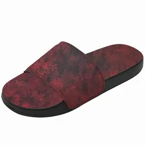 Men Burst Of Red Slip On Slippers