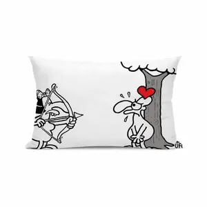 Love Shot Polyester Pillow (Rectangle, Multi-Size)