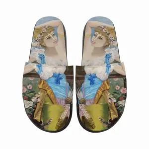 Men Aphrodite Prints Slip On Slippers