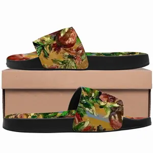 Men Pomegranates Slip On Slippers