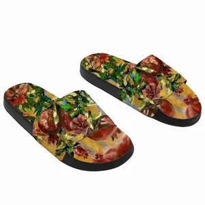 Men Pomegranates Slip On Slippers