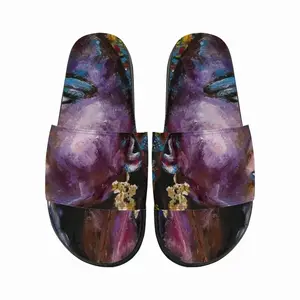 Men “Violet Arabica” Slip On Slippers