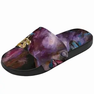 Men “Violet Arabica” Slip On Slippers