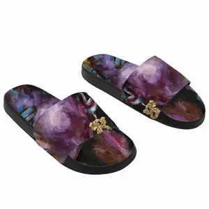 Men “Violet Arabica” Slip On Slippers