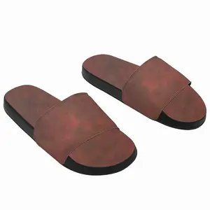 Men Burnt Red Clouds Slip On Slippers