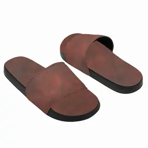 Men Burnt Red Clouds Slip On Slippers